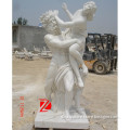 stone famous figure sculpture with man and woman statue